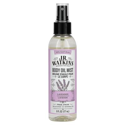 J R Watkins,Body Oil Mist, Lavender, 6 fl oz (177 ml)