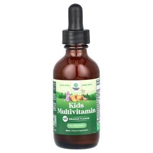 Natures Craft,Kids Multivitamin, Sugar Free, Orange, 60 ml