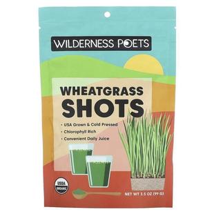 有机小麦草汁粉 3.5 盎司 Wilderness 克 LLC Poets