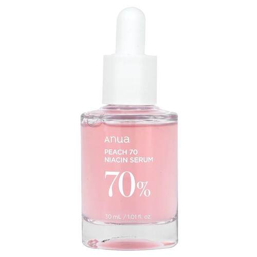 Anua,Peach 70% Niacin Serum, 1.01 fl oz (30 ml)