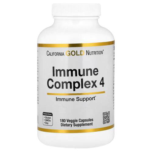 California Gold Nutrition,机体抵抗复合物 4 素食胶囊，180 粒