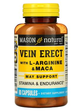 Mason Natural,Vein Erect with L-Arginine &amp;amp;amp;am