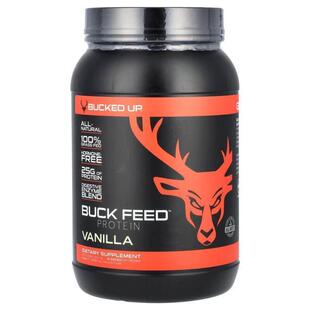Buck Feed,蛋白质,香草,32.98 oz (935.1 g)