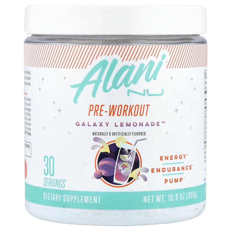 Alani Nu,Pre-Workout, Galaxy Lemonade™, 10.9 oz (309 g)