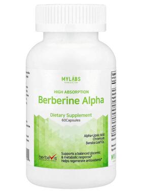 Mylabs,Berberine Alpha, High Absorption, 60 Capsules
