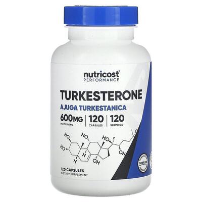 Nutricost,Performance, Turkesterone, 600 mg, 120 Capsules