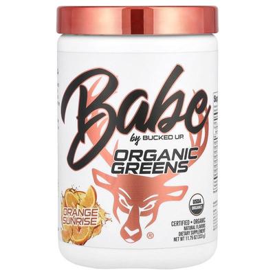 Bucked Up,Babe, Organic Greens, Orange Sunrise, 11.75 oz (33