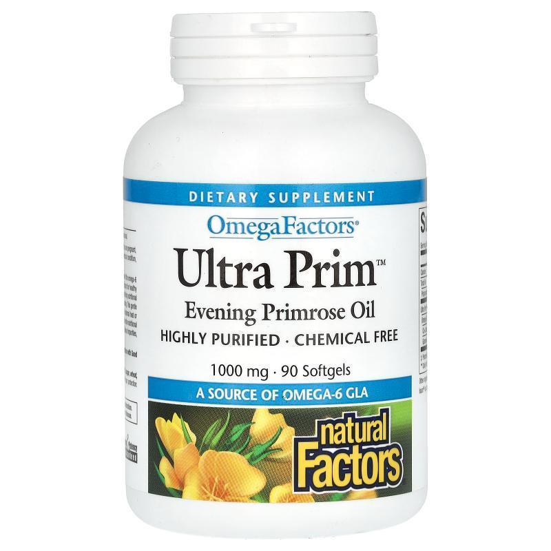 Natural Factors,Ultra Prim，1000 毫克，90 粒软凝胶