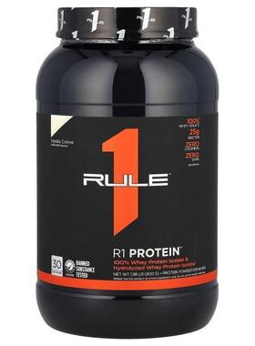 Rule One Proteins,R1 Protein Powder Drink Mix, Vanilla Creme