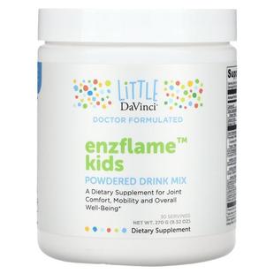 Little DaVinci,Enzflame Kids, Powdered Drink Mix, 9.52 oz (2