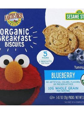 Earth's Best,Organic Breakfast Biscuits, For Ages 2 and Up