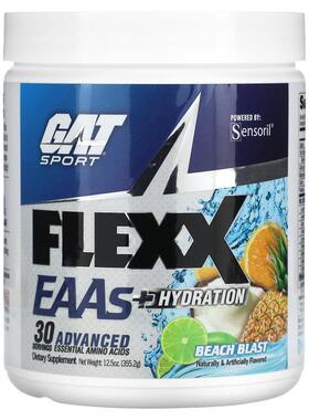 GAT,Flexx EAAs + Hydration, Beach Blast, 12.5 oz (355.2 g)