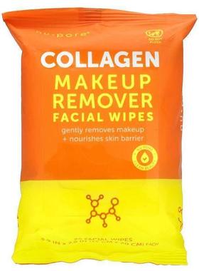 Nu-Pore,胶原精华湿巾，25片