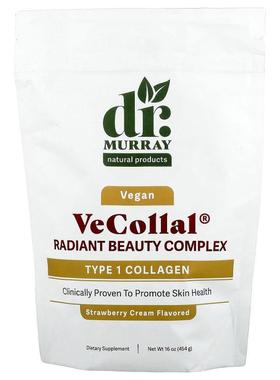 Dr. Murray's,VeCollal®, Vegan Radiant Beauty Complex, Strawb