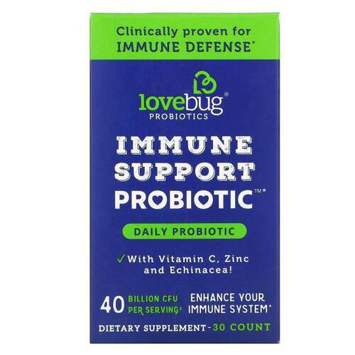 LoveBug Probiotics,机体抵抗帮助益生菌，日常益生菌，400 亿 CF