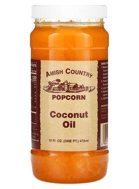 Amish Country Popcorn,Coconut Oil,