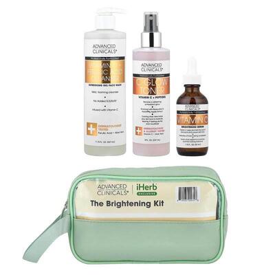 Advanced Clinicals,iHerb® Exclusive, The Brightening Kit