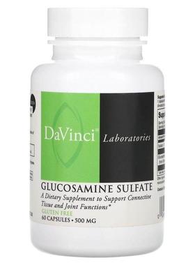DaVinci Laboratories of Vermont,Glucosamine Sulfate, 500 mg,