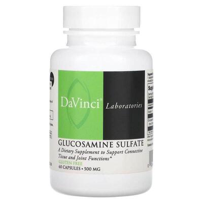 DaVinci Laboratories of Vermont,Glucosamine Sulfate, 500 mg,