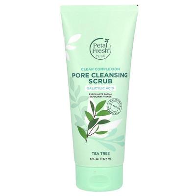 佩特斯,Pure, Pore Cleansing Scrub, Clear Complexion, Tea Tre