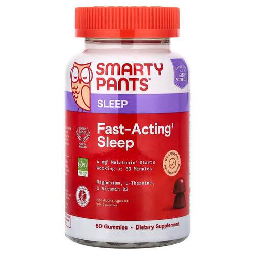 SmartyPants,Fast-Acting Sleep Gummies, For Adults 18+&nb