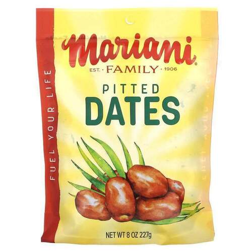 Mariani Dried Fruit,Pitted Dates, 8 oz (227 g)