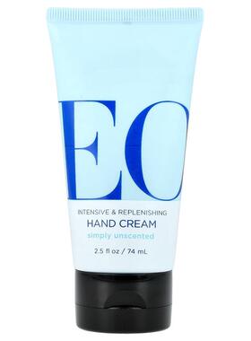 EO Products,Hand Cream, Simply Unscented, 2.5 fl oz (74 ml)