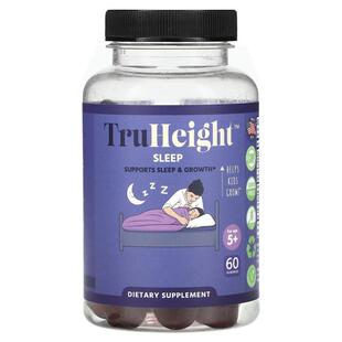 TruHeight,Sleep, For Age 5+, 60 Gummies