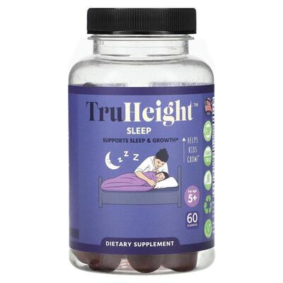 TruHeight,Sleep, For Age 5+, 60 Gummies