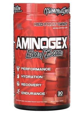 VMI Sports,Aminogex，EAA/BCAA，红色水果糖，18.2 盎司（516 克