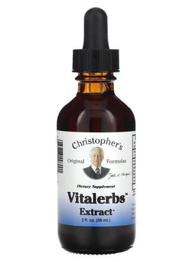 Christopher's Original Formulas,Vitalerbs 提取物，2 液量盎司