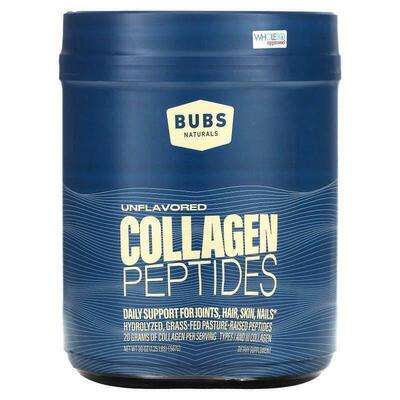 BUBS Naturals,Collagen Peptides, Unflavored, 20 oz (567 g)