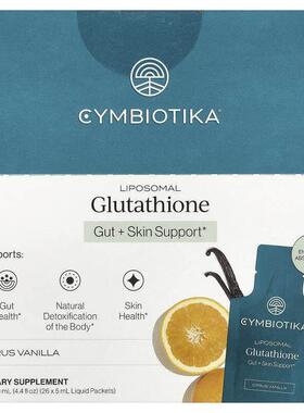 Cymbiotika,Liposomal Glutathione, Citrus Vanilla, 26 Liquid