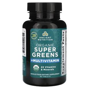 Nutrition 有机 Super Dr. 多维生素 Ancient Greens Axe