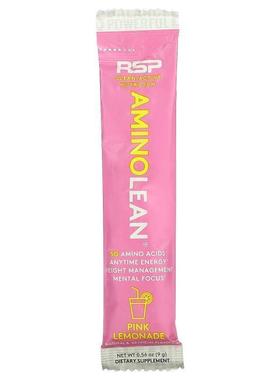 RSP营养氨基酸粉红色柠檬水1条装9克