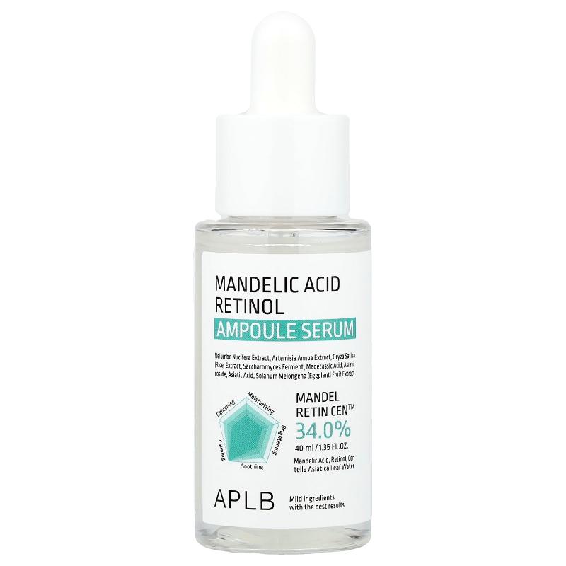 APLB,Mandelic Acid Retinol Ampoule Serum , 1.35 fl oz (40 ml