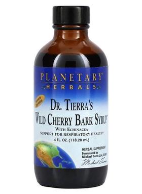 Planetary Herbals,Dr. Tierra野樱桃树皮糖浆，8 液量盎司（236.