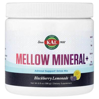 KAL,Mellow Mineral+, Blackberry Lemonade, 6.9 oz (198 g)