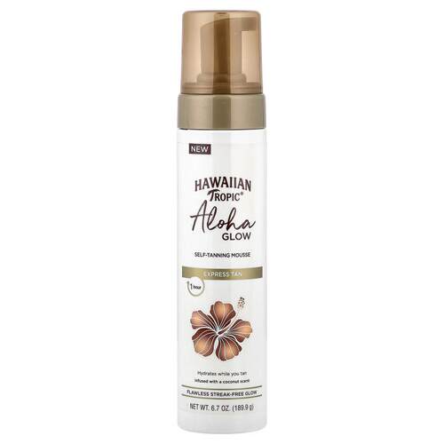 Hawaiian Tropic,Aloha Glow, Self-Tanning Mousse, Express Tan