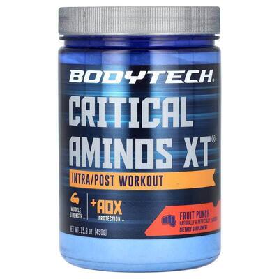 BodyTech,Critical Aminos XT, Intra/Post Workout, Strawberry