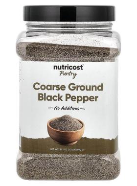Nutricost,Pantry, Coarse Ground Black Pepper, 21.1 oz (590 g