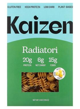 Kaizen,Radiatori, Gluten Free, High Protein, Low Carb, Plant