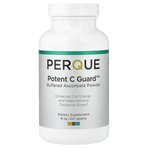 PERQUE,Potent C Guard™, Buffered Ascorbate Powder, 8 oz (227