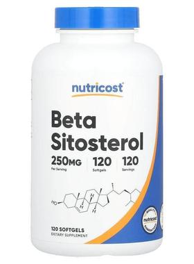 Nutricost,Beta Sitosterol, 250 mg, 120 Softgels