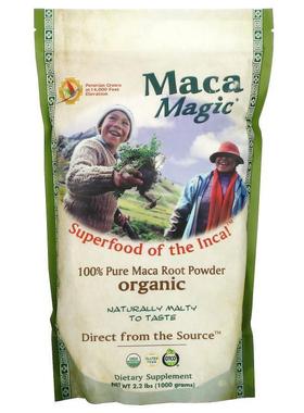 Maca Magic,有机全全玛卡根粉，2.2 磅（1,000 克）