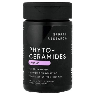 Sports Research,Phyto-Ceramides, 350 mg , 60 Liquid Veggie C