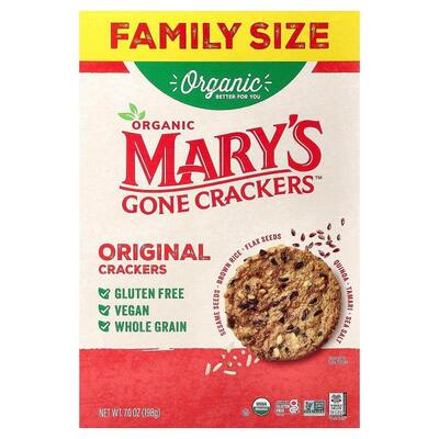 Mary's Gone Crackers,经典原味饼干，7 盎司（198 克）
