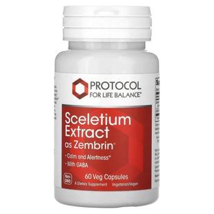 Balance Sceletium Extract Protocol Veg Life Capsules for