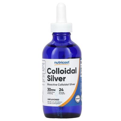 Nutricost,Colloidal Silver, Unflavored, 8 fl oz (240 ml)