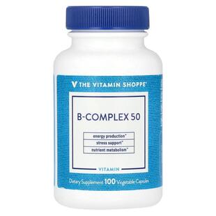 The Vitamin Shoppe,B-Complex 50, 100 Vegetable Capsules